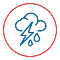 Inundación y fenómenos atmosféricos